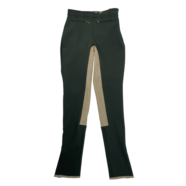 Aisling Equestrian 'Bianca' Full Seat Breeches in Forest Green