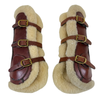 Dy'on Fleece Tendon Boots in Havana