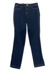 Front of Irideon Denim Kids Knee Patch Breech in Dark Wash - Children's 8