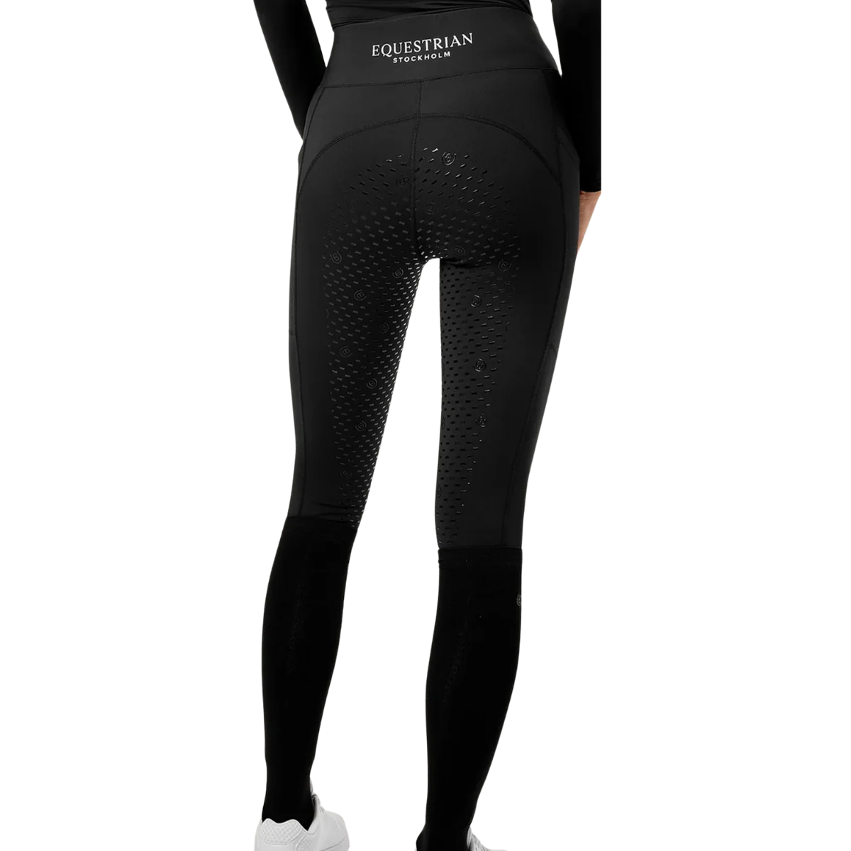 Equestrian Stockholm 'Movement' Dressage Riding Tights in Black Edition