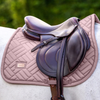Equestrian Stockholm Modern Jump Saddle Pad in Midsummer Blush