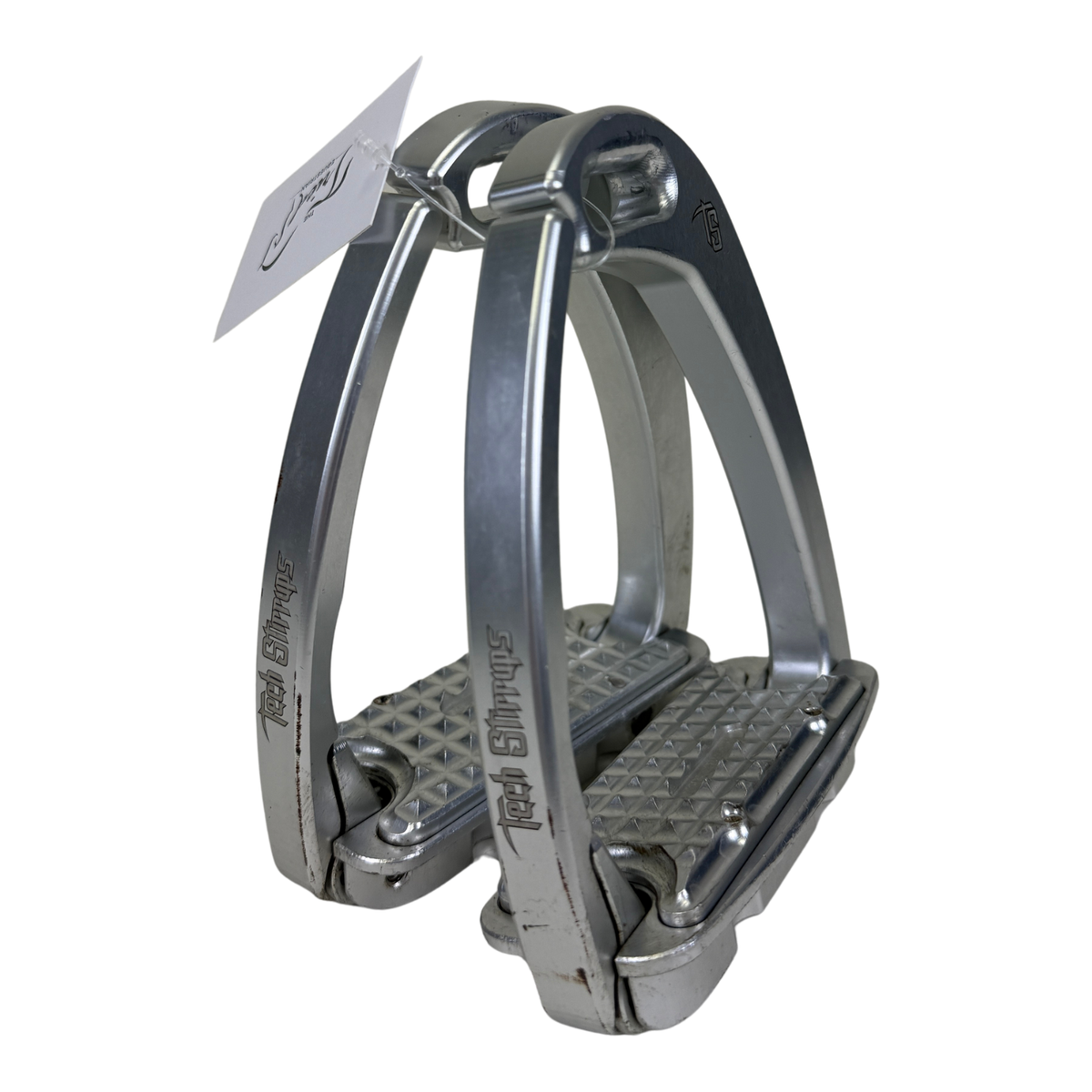 Tech Stirrups 'Venice Young EVO ' Safety Irons in Stainless Steel