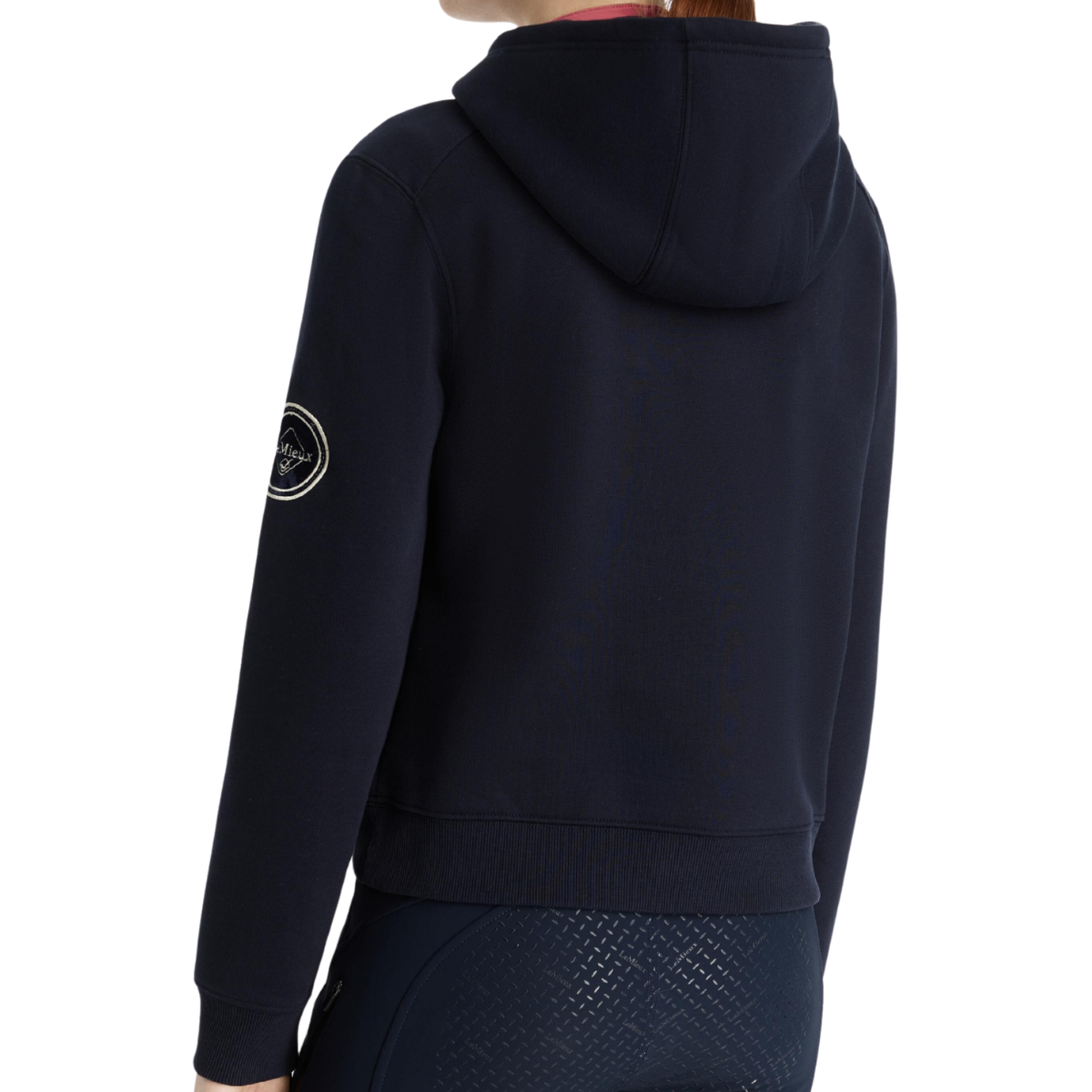 LeMieux Young Rider Hettie 1/2 Zip Hoodie in Navy