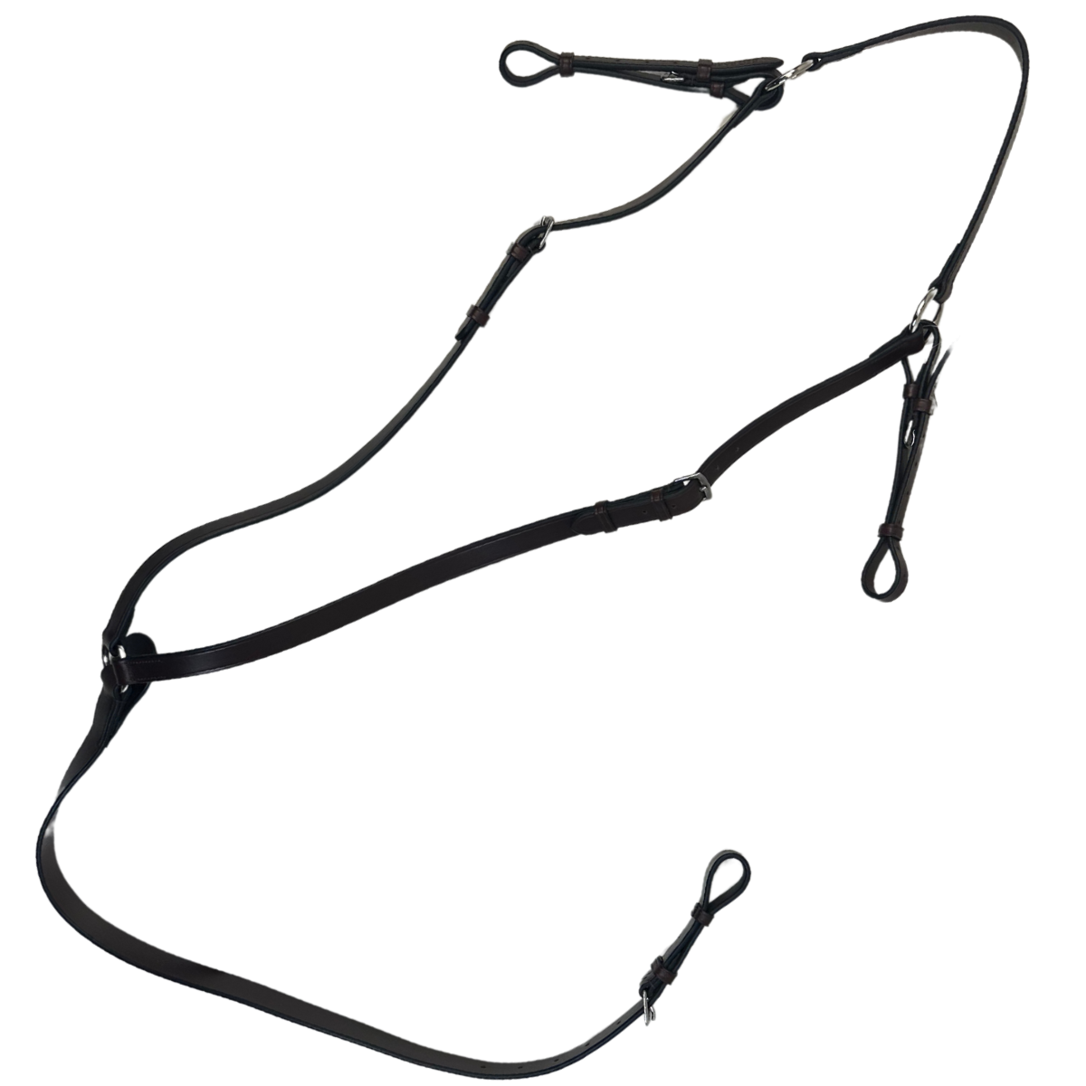 Red Barn 3/4&quot; Adjustable Flat Breastplate in Brown