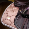 Equestrian Stockholm Jump Saddle Pad in Pink Pearl