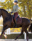 LeMieux Loire Classic Dressage Pad in Damson 