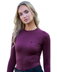 Equestrian Stockholm 'Dynamic' Base Layer in Purple Night