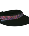 EquiVisor 'Shorty Glitz' Visor in Confetti