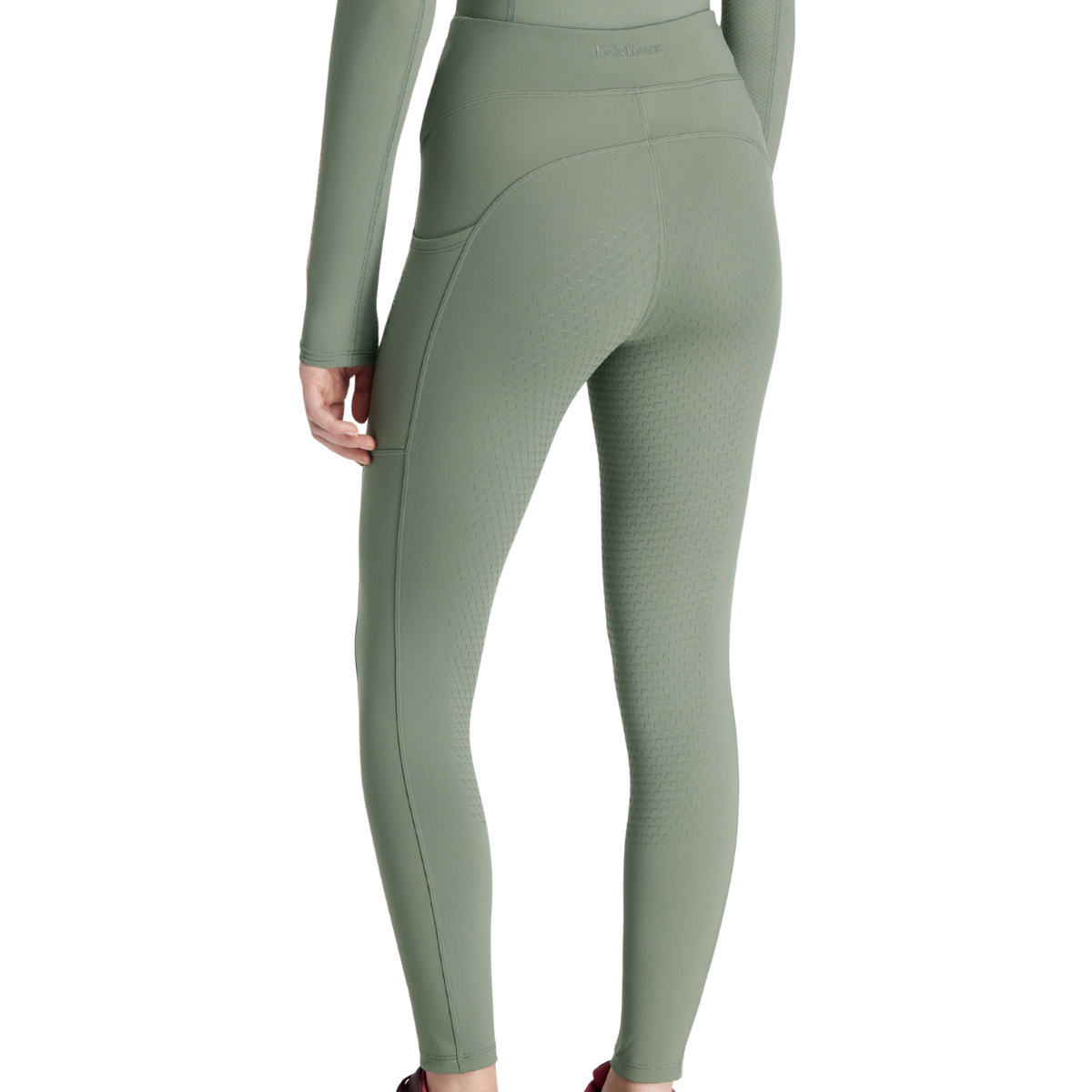 LeMieux Young Rider 'Nell' Pull On Tights in Rosemary