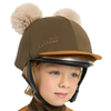 LeMieux Mini 'Double Pom' Hat Silk in Alpine
