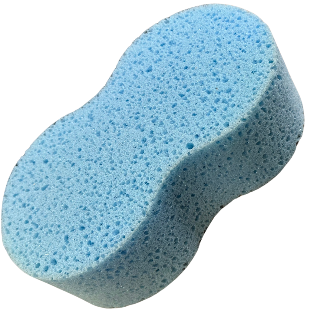 Poly Dog Bone Shaped Sponge in Blue