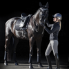 LeMieux Loire Satin Polo Wraps in Black