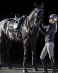 LeMieux Loire Satin Polo Wraps in Black