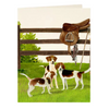 Faire Horse and Equestrian Greeting Cards in Beagle Country