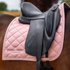 Equestrian Stockholm Dressage Saddle Pad in Line Pink