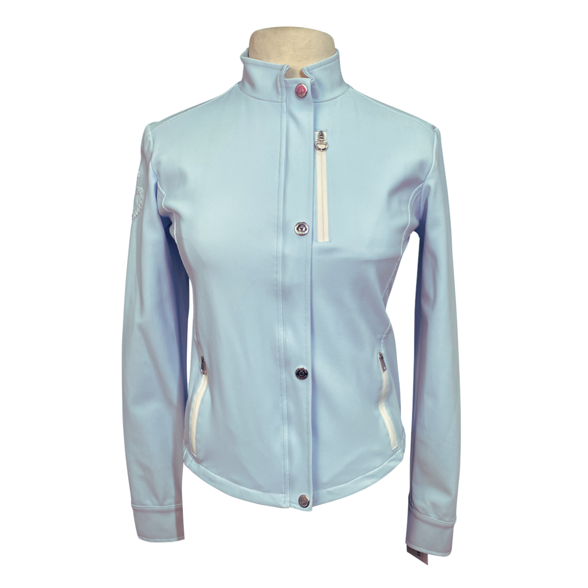 Cavalleria Toscana Softshell Jacket in Baby Blue