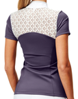 Equestrian Stockholm 'Crystal Champion' Competition Top in Dark Violet