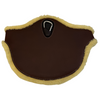 Butet Fleece Stud Belly Guard Girth in Cachou - 135cm (53")
