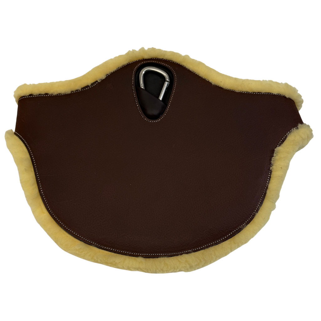 Butet Fleece Stud Belly Guard Girth in Cachou - 135cm (53")