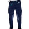 SmartPak Piper Breeches in Navy/Emerald - Children's 14