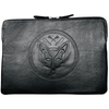 Tucker Tweed Fox Hunting Laptop Sleeve in Black