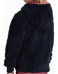LeMieux Mini 'Teagan' Dream Fleece Zip-Up in Navy