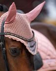 Equestrian Stockholm Ear Bonnet in Pink