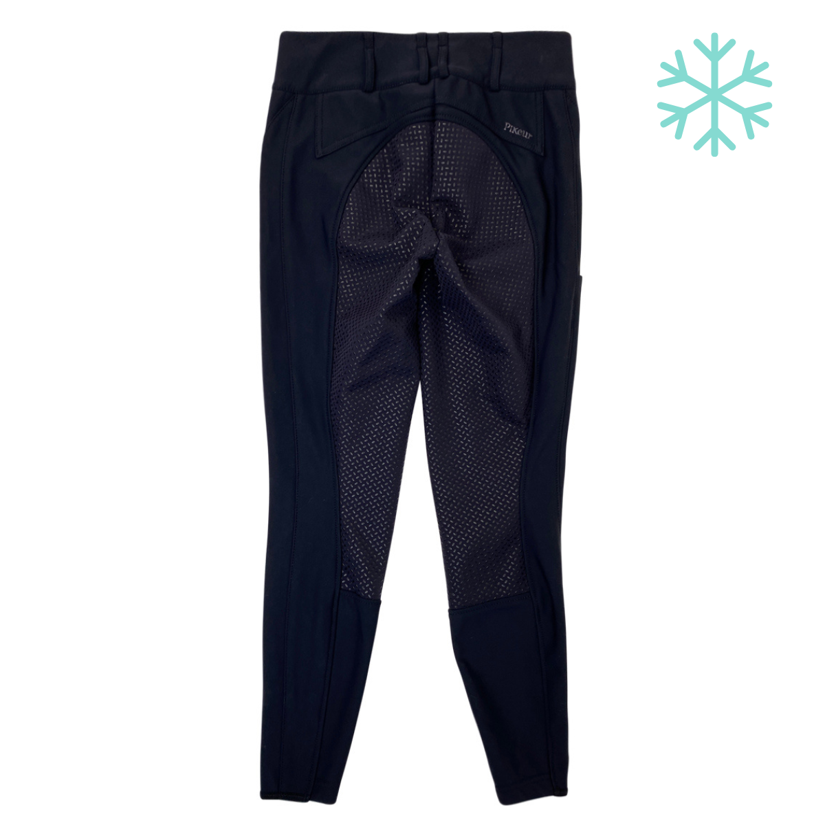 Pikeur &#39;Candela&#39; Softshell Grip Full Seat Breeches in Navy