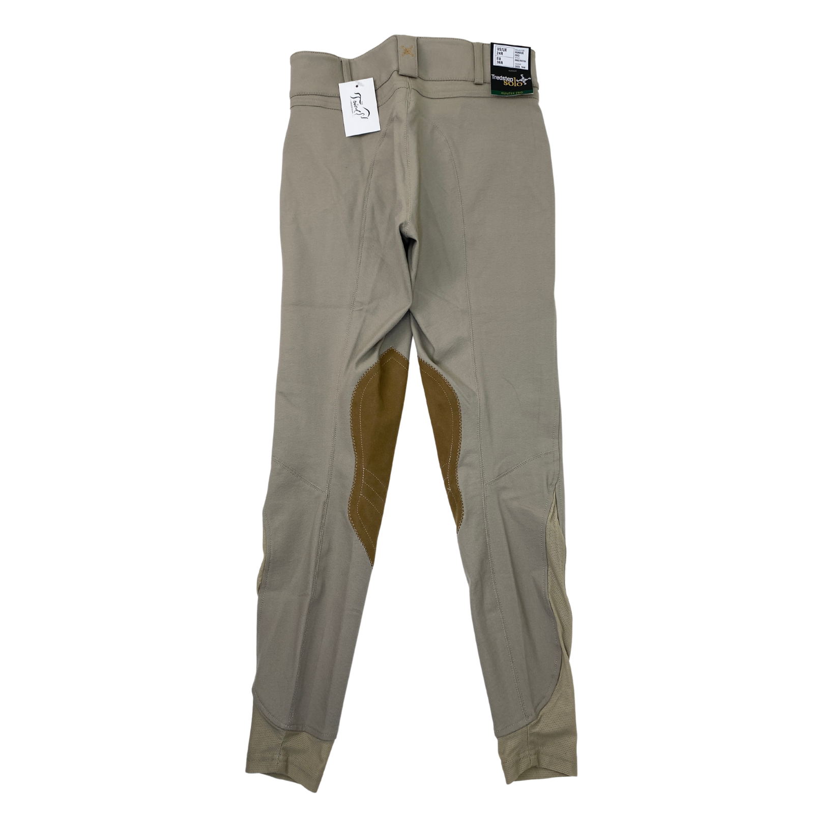 Back of Tredstep Solo 'Hunter Pro' Breeches in Tan
