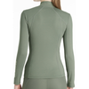 Lemieux 'Classique' Long Sleeve Baselayer in Rosemary