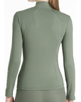 Lemieux 'Classique' Long Sleeve Baselayer in Rosemary