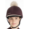 LeMieux 'Classique' Pom Hat Silk in Damson