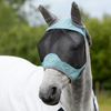 LeMieux 'Visor-Tek' Half Fly Mask in Lagoon