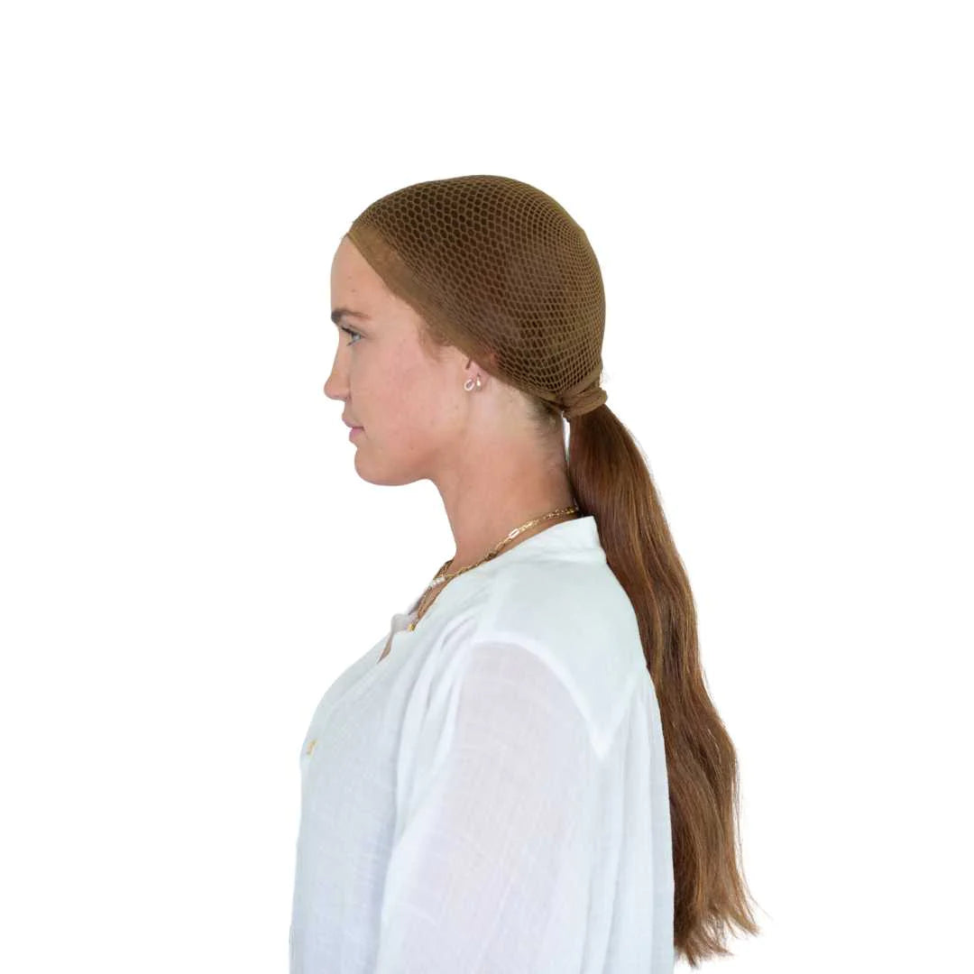 Ellsworth Ponytail Hairnet in Auburn - One Size