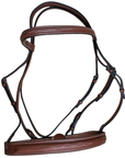 Butet 'Hunter Noseband' Bridle in Gold