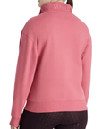LeMieux 'Keira' Quarter Zip Sweater in Cranberry