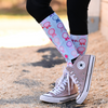 Dreamers &amp; Schemers Boot Socks in Vintage Ribbons