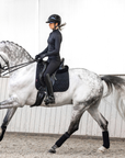 LeMieux 'Crystal' Suede Dressage Pad in Black