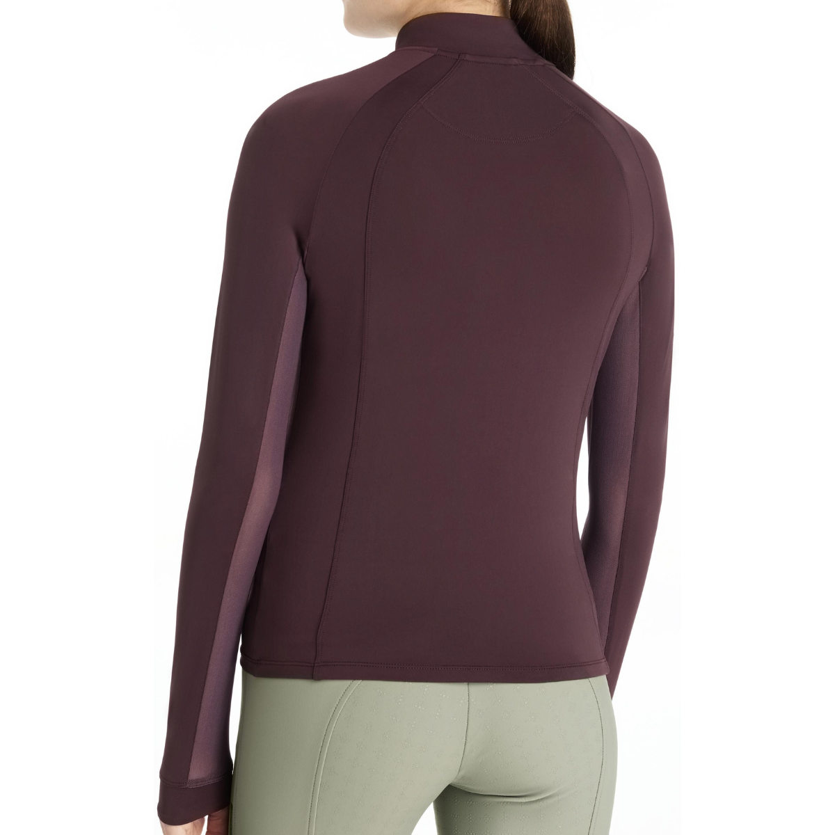 LeMieux Young Rider 'Hope' Lightweight Base Layer in Damson