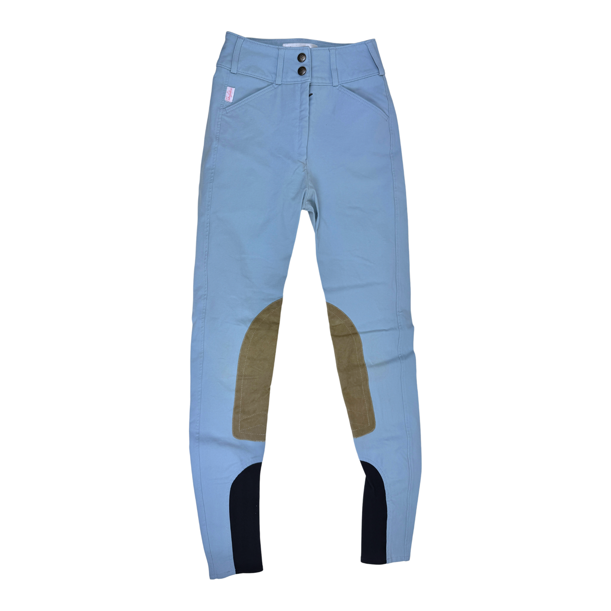Tailored Sportsman 'Trophy Hunter' Boot Sock Breeches in Feeling Blue/Tan