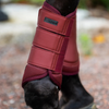 Equestrian Stockholm Mesh Brushing Boots in Bordeaux