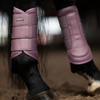 Equestrian Stockholm Mesh Brushing Boots in Anemone