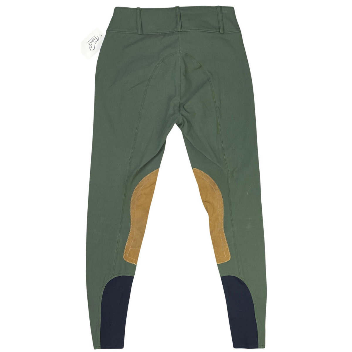Tailored Sportsman 'Trophy Hunter' Boot Sock Breeches in Loden Green/Tan