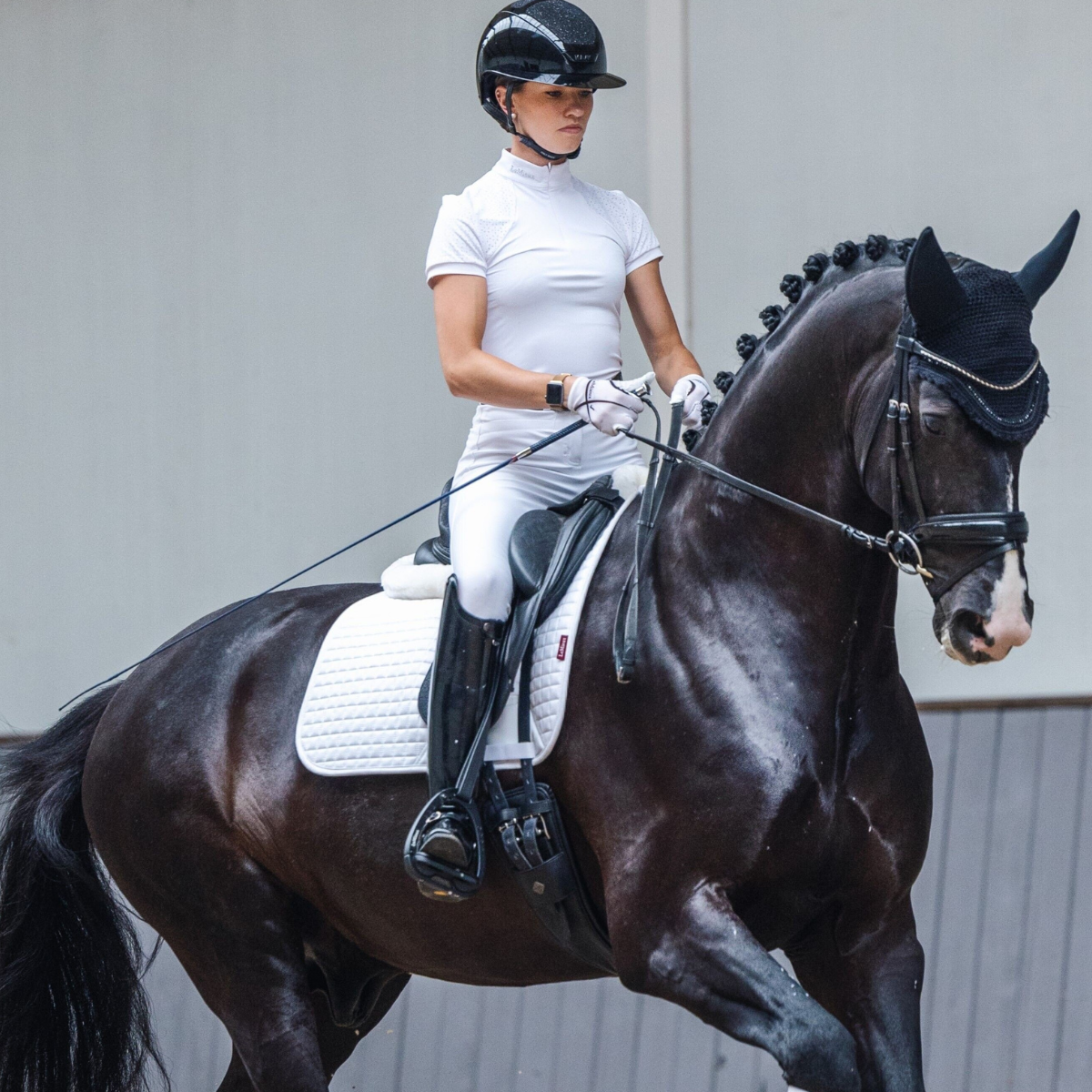 LeMieux 'Cotton Dressage' Pad in White