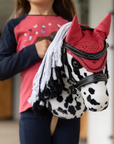 LeMieux Hobby Horse Fly Bonnet in Cranberry