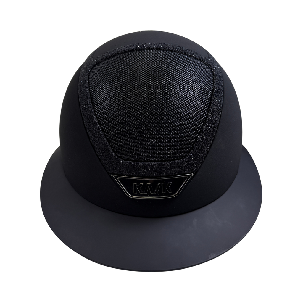 Kask Star Lady Chrome Custom Helmet in Black