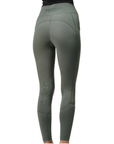 Equestrian Stockholm 'Movement' Jump Riding Tights in Avenue Green