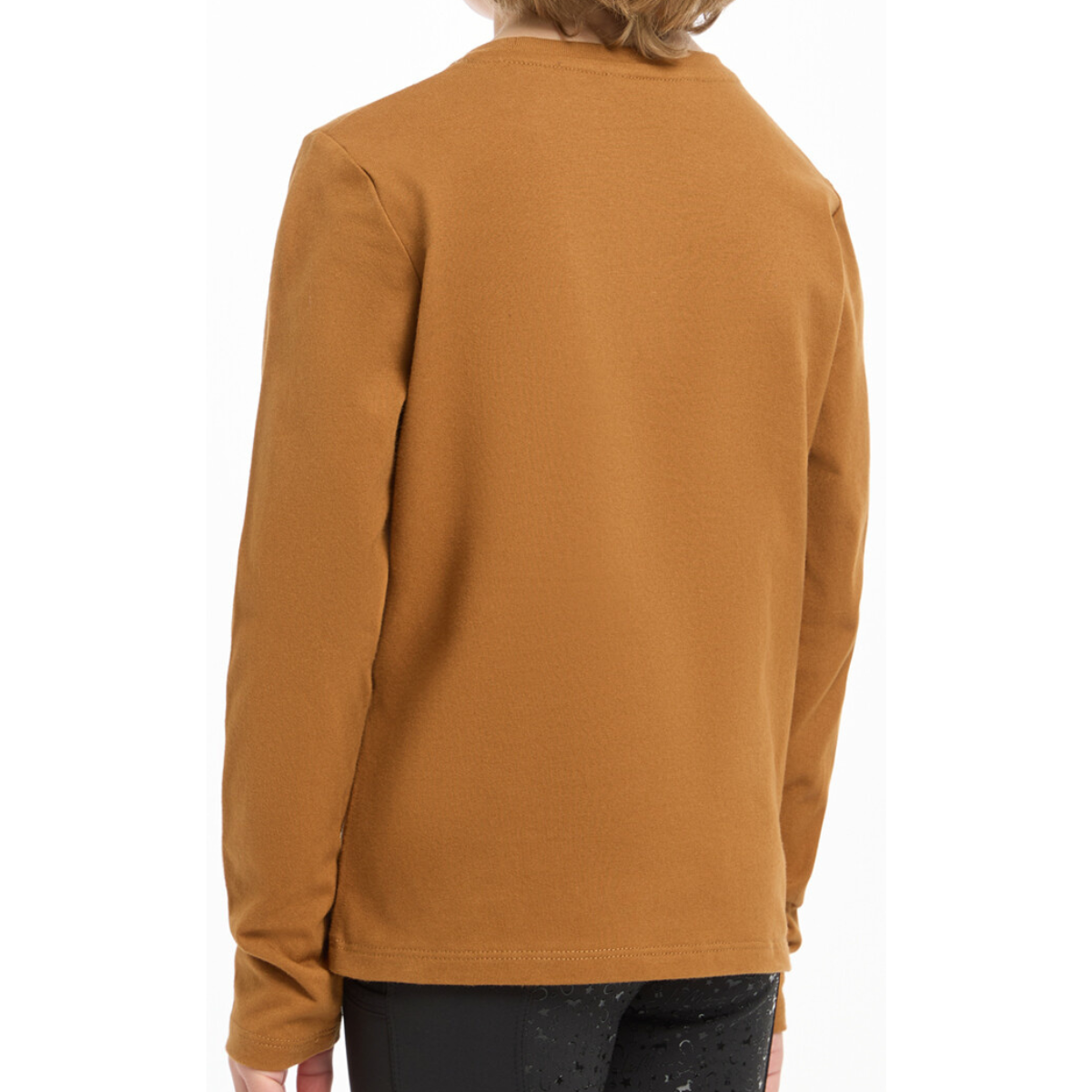 LeMieux Mini 'Jessie' Long Sleeve Shirt in Ginger