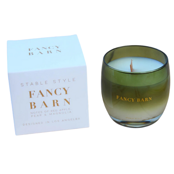 Stable Style Candle in Fancy Barn 