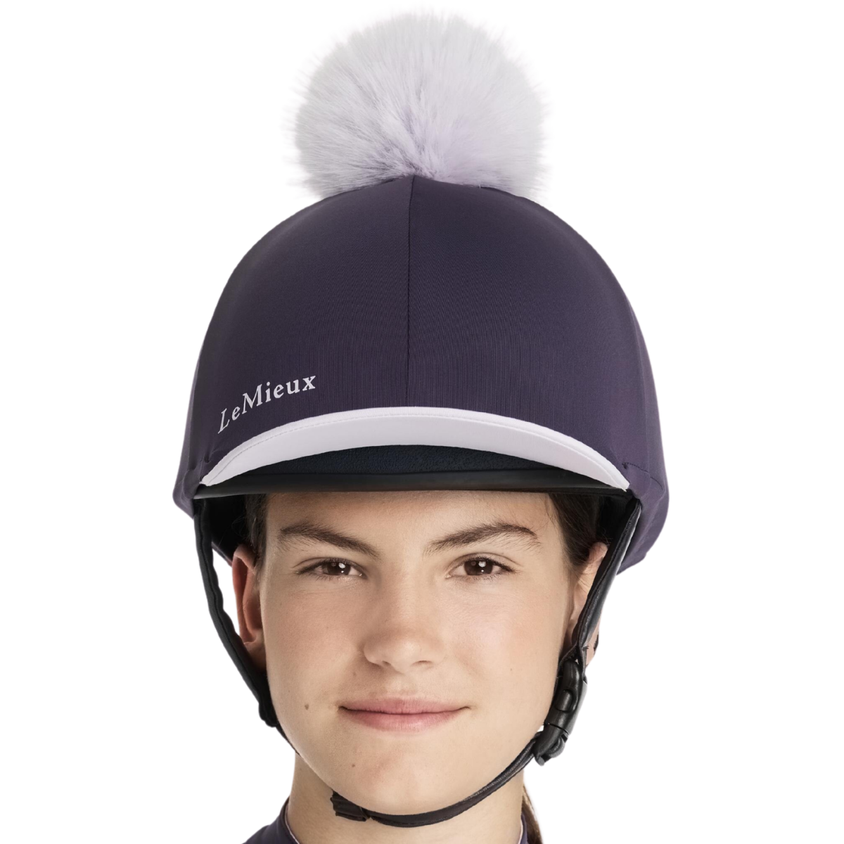 LeMieux 'Classique' Pom Hat Silk in Juniper